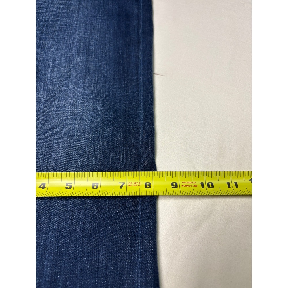 Frame LHomme Slim Jeans Mens 34X31 Baltic Dark Wash Blue Denim LMH0467 - Picture 10 of 12